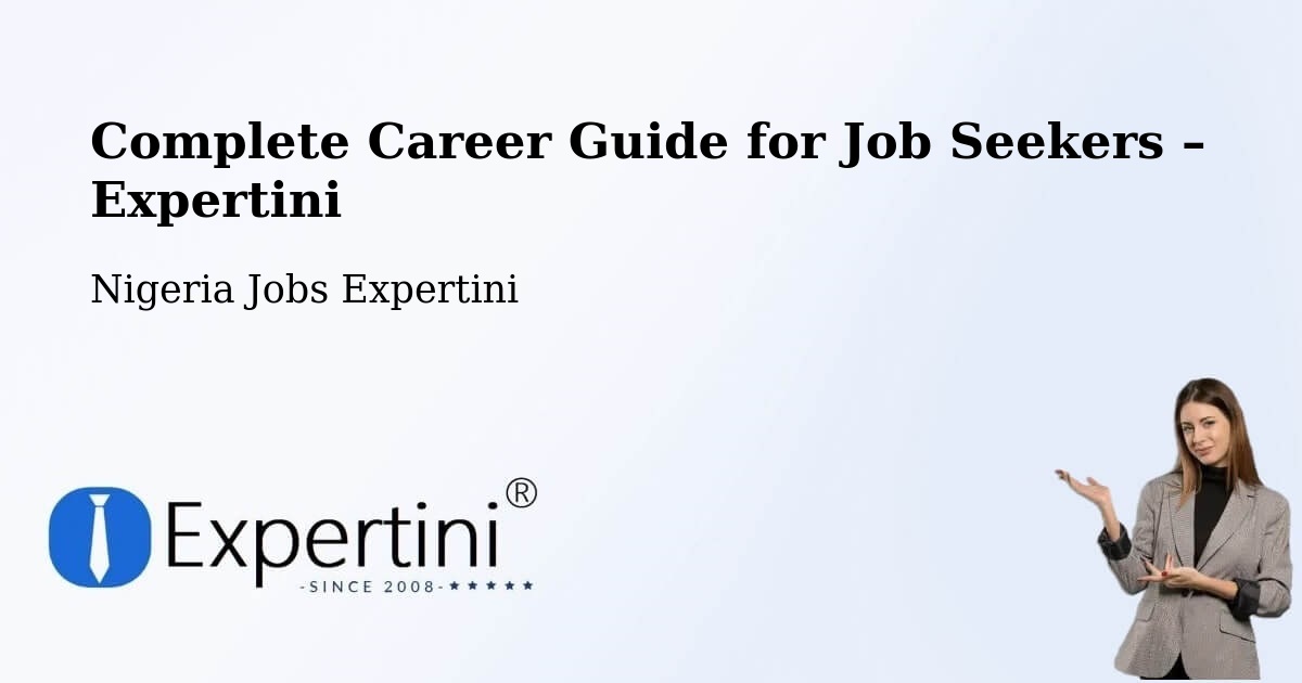 Career Guide for Job Seekers – Numan - Numan, Nigeria Jobs Expertini