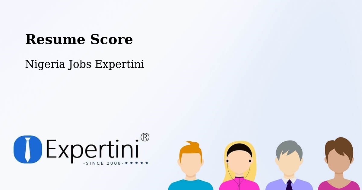Resume Score & Job Description Match Tool – Numan - Nigeria Jobs Expertini