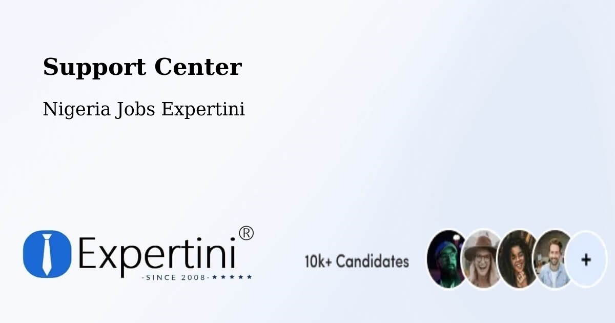 Support Services – Numan - Nigeria Jobs Expertini
